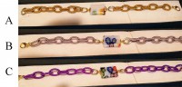 Bracciale con centrale in murrina