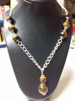 Collana con occhio di tigre