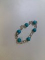 Bracciale con pietre dure turchese